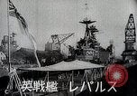 Image of warships Singapore, 1942, second 9 stock footage video 65675024827