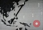 Standbild Animierte Karte anzeigen Weg der japanischen Bomber Java Meer, 1942, aus Sekunde 10 historischem Filmmaterial Videoclip 65675024829