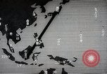Standbild Animierte Karte anzeigen Weg der japanischen Bomber Java Meer, 1942, aus Sekunde 11 historischem Filmmaterial Videoclip 65675024829