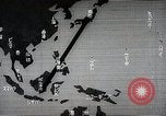 Standbild Animierte Karte anzeigen Weg der japanischen Bomber Java Meer, 1942, aus Sekunde 13 historischem Filmmaterial Videoclip 65675024829