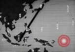 Standbild Animierte Karte anzeigen Weg der japanischen Bomber Java Meer, 1942, aus Sekunde 14 historischem Filmmaterial Videoclip 65675024829