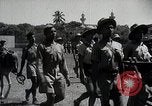 Image of Burmese Volunteer Corps training during Japanese occupation Rangoon Burma, 1942, second 62 stock footage video 65675024831