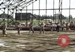 Image of steel shell of hangar Japan, 1945, second 5 stock footage video 65675024855