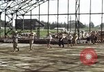 Image of steel shell of hangar Japan, 1945, second 7 stock footage video 65675024855