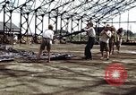 Image of steel shell of hangar Japan, 1945, second 17 stock footage video 65675024855