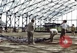 Image of steel shell of hangar Japan, 1945, second 31 stock footage video 65675024855