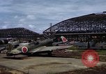 Image of steel shell of hangar Japan, 1945, second 36 stock footage video 65675024855