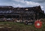 Image of steel shell of hangar Japan, 1945, second 47 stock footage video 65675024855