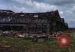 Image of steel shell of hangar Japan, 1945, second 48 stock footage video 65675024855