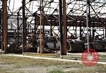 Image of steel shell of hangar Japan, 1945, second 60 stock footage video 65675024855