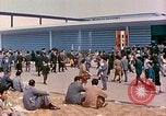 Standbild American Pavilion in Osaka Messe Osaka Japan, 1962, aus Sekunde 3 historischem Filmmaterial Videoclip 65675024907