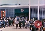 Standbild American Pavilion in Osaka Messe Osaka Japan, 1962, aus Sekunde 46 historischem Filmmaterial Videoclip 65675024907