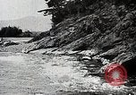Image of long boats navigate rapids Japan, 1898, second 55 stock footage video 65675024930