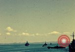 Image of United States warships attack Okinawa Okinawa Ryukyu Islands, 1945, second 43 stock footage video 65675024943