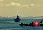Image of United States warships attack Okinawa Okinawa Ryukyu Islands, 1945, second 48 stock footage video 65675024943