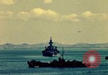 Image of United States warships attack Okinawa Okinawa Ryukyu Islands, 1945, second 54 stock footage video 65675024943
