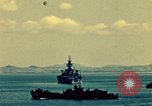 Image of United States warships attack Okinawa Okinawa Ryukyu Islands, 1945, second 55 stock footage video 65675024943