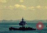 Image of United States warships attack Okinawa Okinawa Ryukyu Islands, 1945, second 56 stock footage video 65675024943