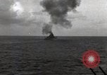 Image of USS warships Makin Island Kiribati Islands, 1943, second 4 stock footage video 65675024944