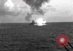 Image of USS warships Makin Island Kiribati Islands, 1943, second 6 stock footage video 65675024944
