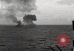 Image of USS warships Makin Island Kiribati Islands, 1943, second 22 stock footage video 65675024944