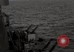 Image of USS warships Makin Island Kiribati Islands, 1943, second 27 stock footage video 65675024944
