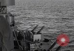 Image of USS warships Makin Island Kiribati Islands, 1943, second 32 stock footage video 65675024944