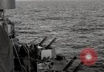 Image of USS warships Makin Island Kiribati Islands, 1943, second 44 stock footage video 65675024944