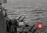 Image of USS warships Makin Island Kiribati Islands, 1943, second 45 stock footage video 65675024944