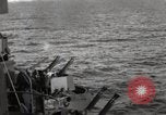 Image of USS warships Makin Island Kiribati Islands, 1943, second 48 stock footage video 65675024944