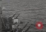 Image of USS warships Makin Island Kiribati Islands, 1943, second 59 stock footage video 65675024944