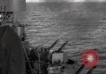Image of USS warships Makin Island Kiribati Islands, 1943, second 62 stock footage video 65675024944