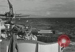 Image of USS Mississippi Pacific Ocean, 1944, second 37 stock footage video 65675024948