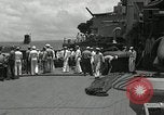 Standbild USS Mississippi Pazifik, 1944, aus Sekunde 16 historischem Filmmaterial Videoclip 65675024952