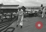 Standbild USS Mississippi Pazifik, 1944, aus Sekunde 18 historischem Filmmaterial Videoclip 65675024952
