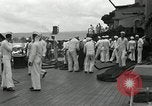 Standbild USS Mississippi Pazifik, 1944, aus Sekunde 37 historischem Filmmaterial Videoclip 65675024952