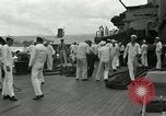 Standbild USS Mississippi Pazifik, 1944, aus Sekunde 39 historischem Filmmaterial Videoclip 65675024952