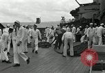 Standbild USS Mississippi Pazifik, 1944, aus Sekunde 44 historischem Filmmaterial Videoclip 65675024952