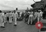 Standbild USS Mississippi Pazifik, 1944, aus Sekunde 46 historischem Filmmaterial Videoclip 65675024952