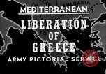Image of liberation of Athens Greece in World War 2 Athens Greece, 1944, second 7 stock footage video 65675024960