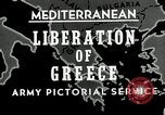 Image of liberation of Athens Greece in World War 2 Athens Greece, 1944, second 8 stock footage video 65675024960