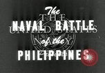 Image of naval battle Philippine Sea, 1944, second 9 stock footage video 65675024962