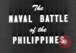 Image of naval battle Philippine Sea, 1944, second 10 stock footage video 65675024962