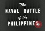 Image of naval battle Philippine Sea, 1944, second 16 stock footage video 65675024962