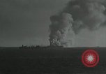 Image of USS Ommaney Bay after kamikaze attack Philippines, 1945, second 18 stock footage video 65675024968