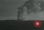 Image of USS Ommaney Bay after kamikaze attack Philippines, 1945, second 19 stock footage video 65675024968