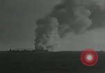Image of USS Ommaney Bay after kamikaze attack Philippines, 1945, second 20 stock footage video 65675024968