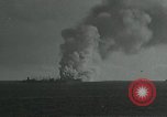 Image of USS Ommaney Bay after kamikaze attack Philippines, 1945, second 24 stock footage video 65675024968
