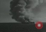 Image of USS Ommaney Bay after kamikaze attack Philippines, 1945, second 28 stock footage video 65675024968