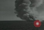 Image of USS Ommaney Bay after kamikaze attack Philippines, 1945, second 30 stock footage video 65675024968